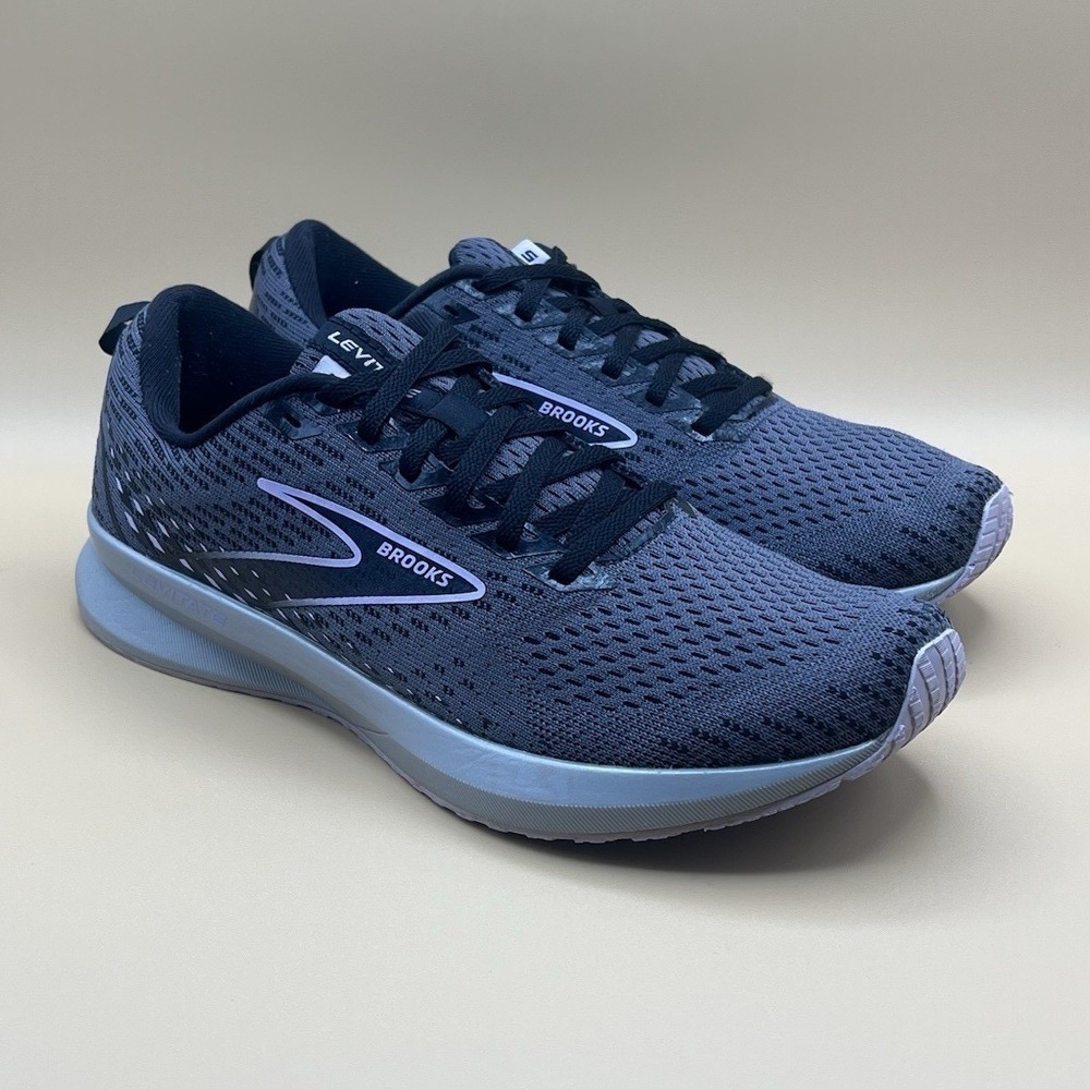 2021 Brooks Levitate 5 Gray Violet Running Shoes - Women's Size 9 USED